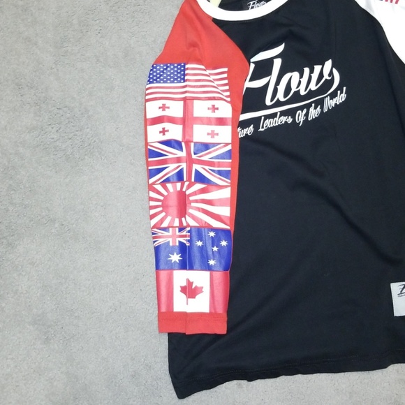 World Flag Raglan T - Picture 2 of 3